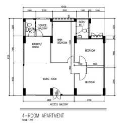 Blk 601 Woodlands Drive 42 (Woodlands), HDB 4 Rooms #201551792